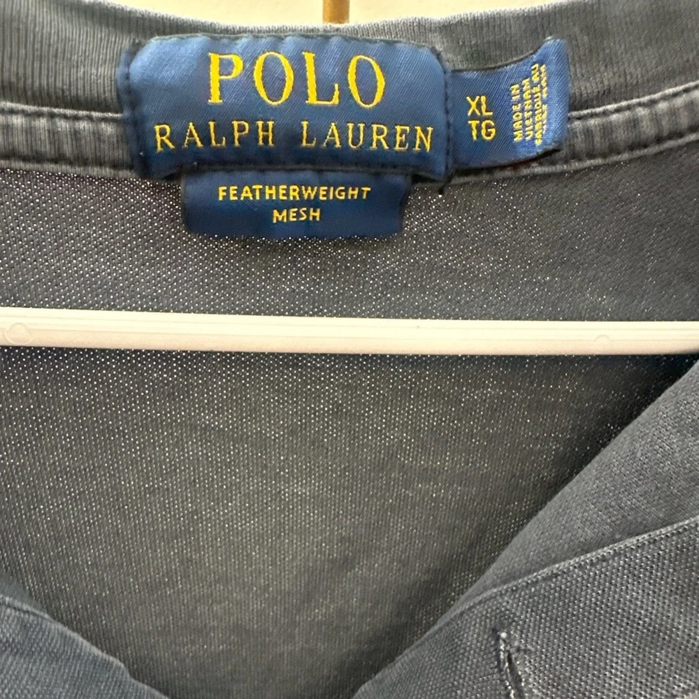 Polo Ralph Lauren Blue Henley Shirt Men’s XL Cotton Casual Classic Tee